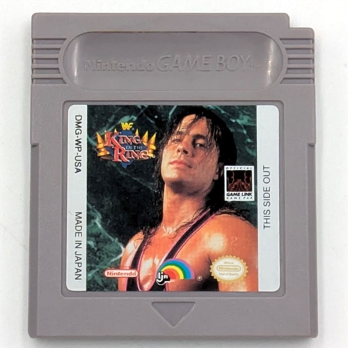 WWF King of the Ring - Cartridge - (USA) - Gameboy Original (B Grade) (Genbrug)